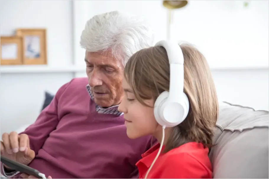 Detail Assistive Communication Device Kid Using Tablet Number 16