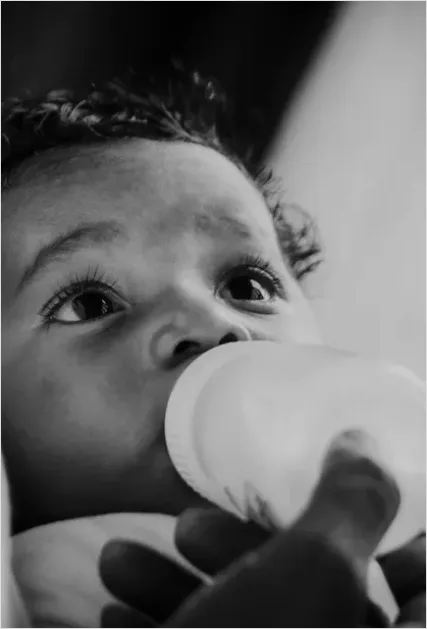 Detail Baby Bottle Feeding Close Up Detail Number 12