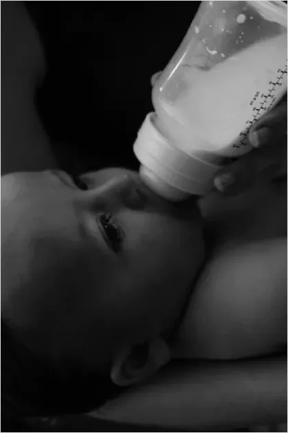 Detail Baby Bottle Feeding Close Up Detail Number 8
