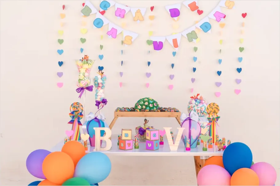 Detail Baby Shower Decor Pastel Balloon Arch Number 14