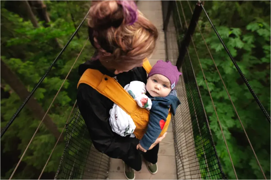 Detail Baby Wearing Carrier Outdoor Walk Number 6