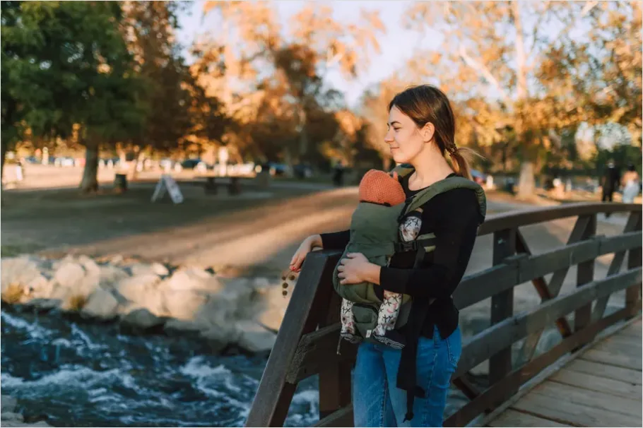 Detail Baby Wearing Carrier Outdoor Walk Number 7
