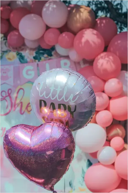 Detail Balloon Garland Event Backdrop Photo Number 11