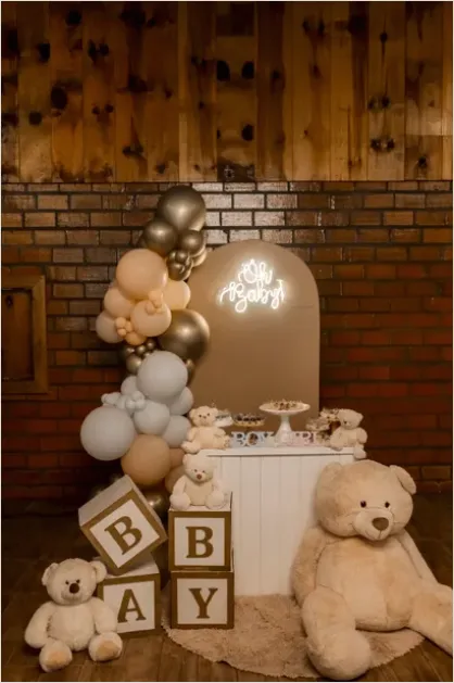 Detail Balloon Garland Event Backdrop Photo Number 3