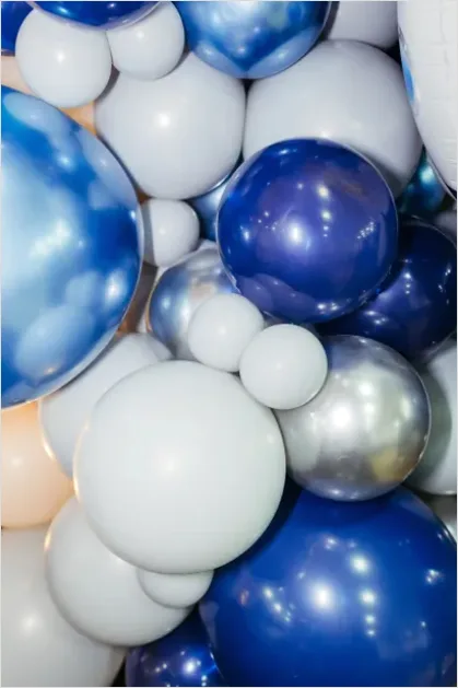 Detail Balloon Garland Event Backdrop Photo Number 4