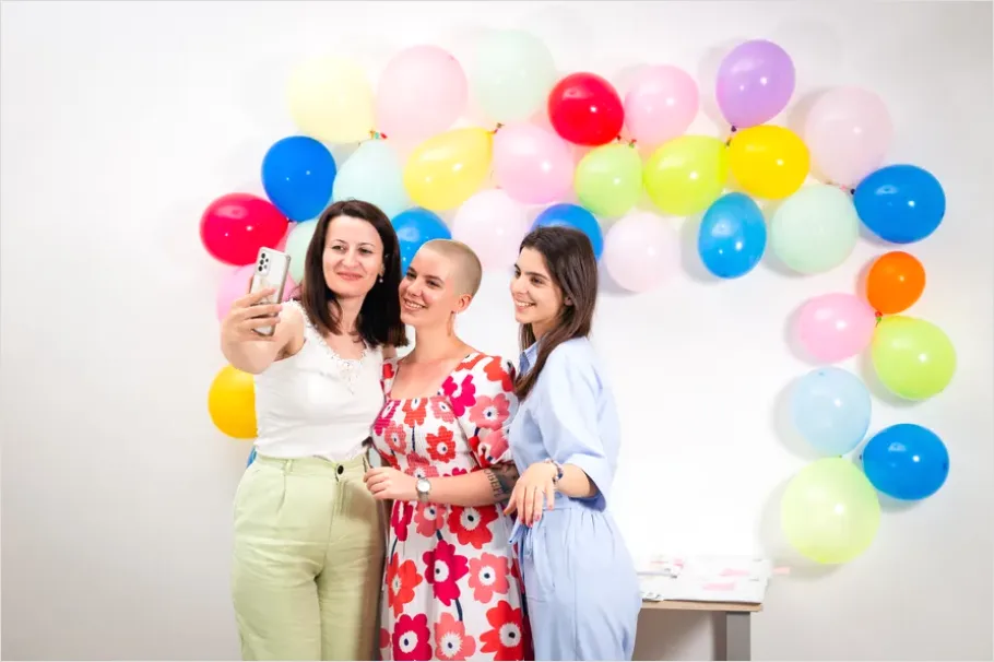 Detail Balloon Garland Event Backdrop Photo Number 8