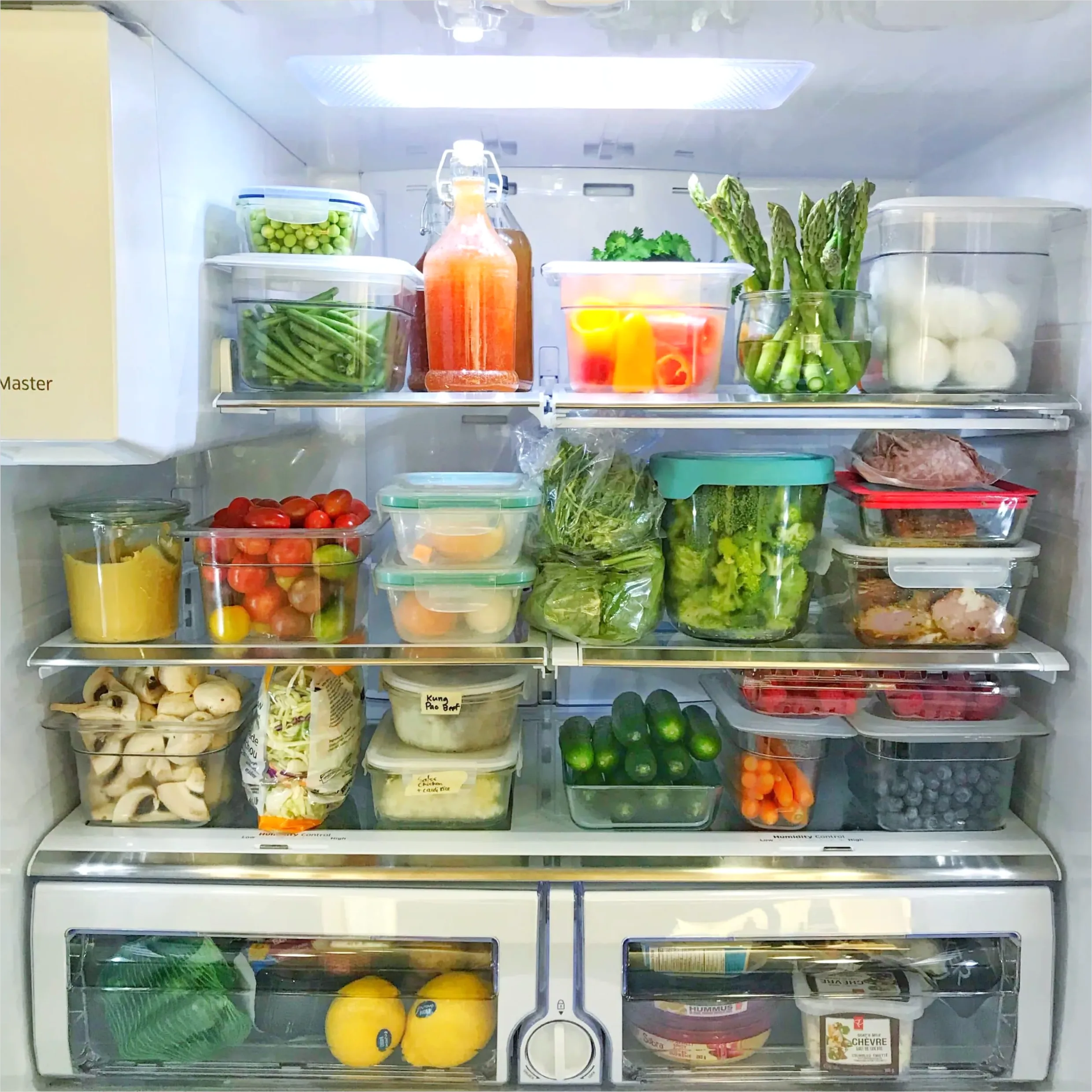 Detail Breakfast Meal Prep Containers Fridge Shelf Number 6