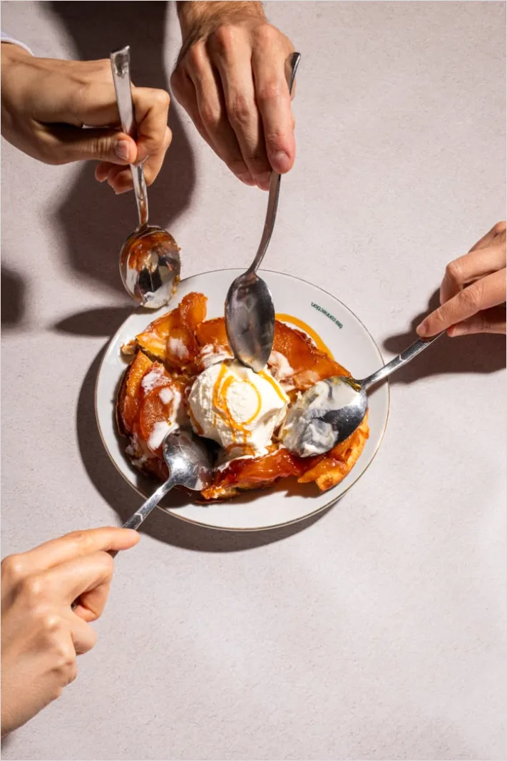 Detail Brunch Spread Table Overhead Flat Lay Number 9