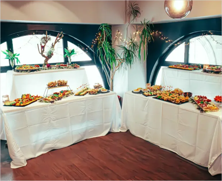 Detail Buffet Catering Setup Photo Number 11