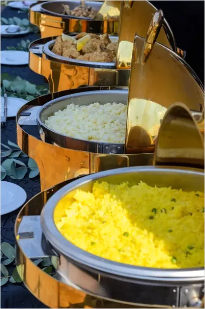 Detail Buffet Catering Setup Photo Number 12