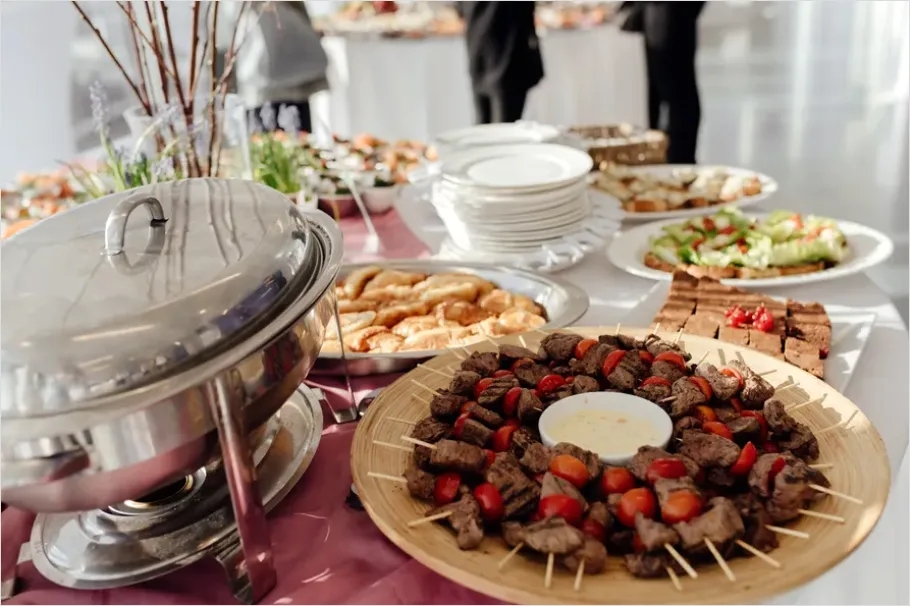 Detail Buffet Catering Setup Photo Number 13