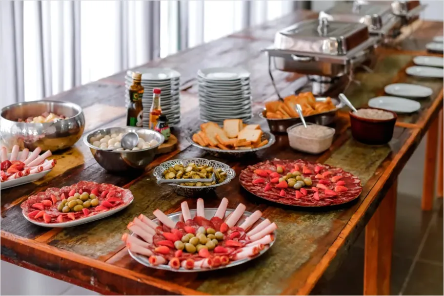Detail Buffet Catering Setup Photo Number 14