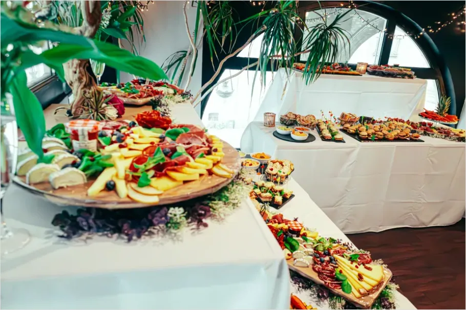 Detail Buffet Catering Setup Photo Number 8