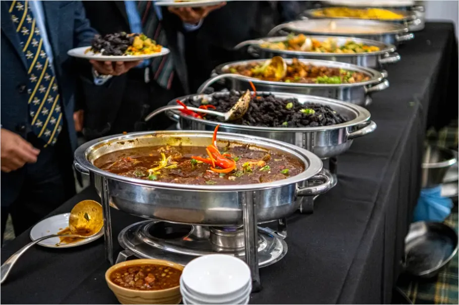 Detail Buffet Catering Setup Photo Number 10