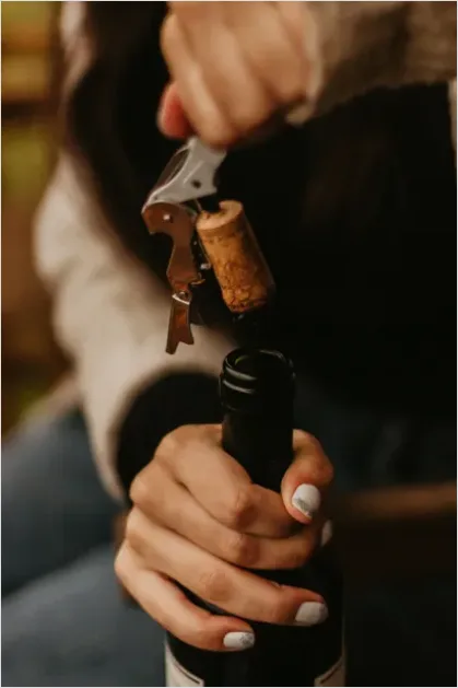 Detail Cork Screw Wine Opener Tool Number 12