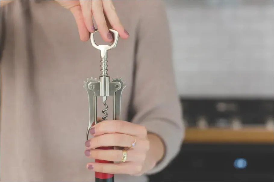 Detail Cork Screw Wine Opener Tool Number 3