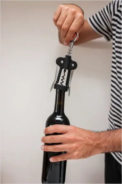 Detail Cork Screw Wine Opener Tool Number 4