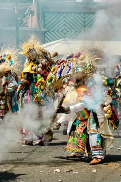 Detail Cultural Procession Traditional Costume Details Number 5