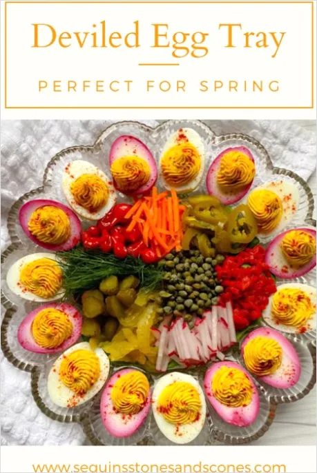 Detail Deviled Eggs Tray Party Appetizer Number 5