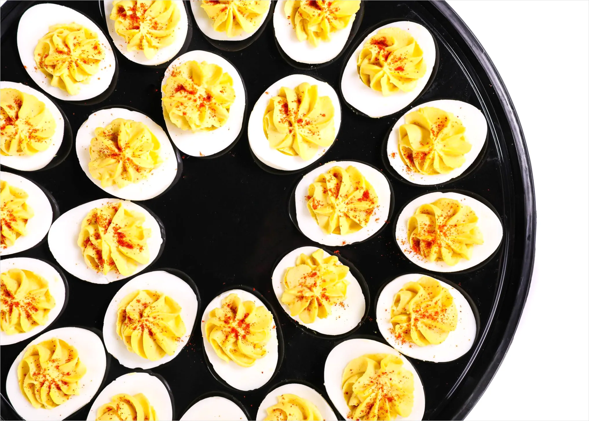 Detail Deviled Eggs Tray Party Appetizer Number 10