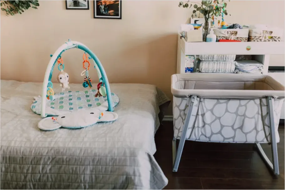 Detail Diaper Change Station Nursery Setup Number 3