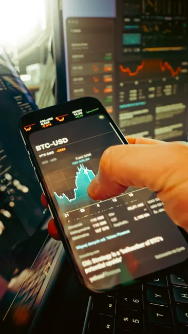 Detail Digital Banking App Dashboard On Smartphone Number 16