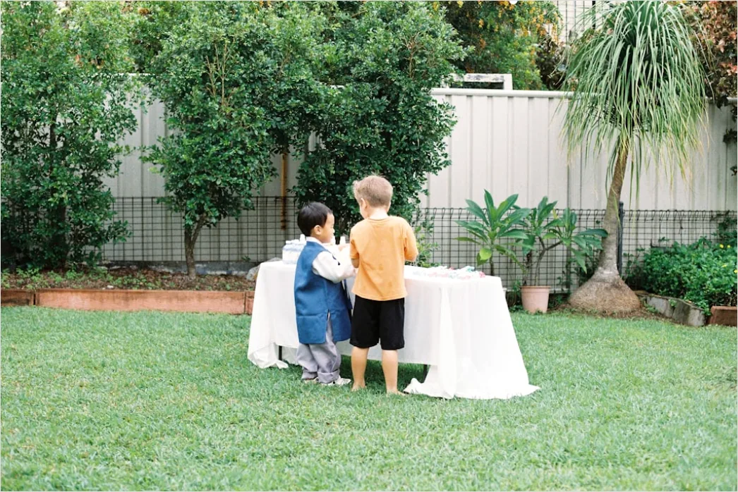 Detail Easter Egg Hunt Kids Running Backyard Number 7
