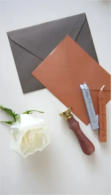 Detail Envelope And Wax Seal Number 14