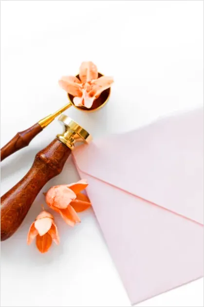 Detail Envelope And Wax Seal Number 7
