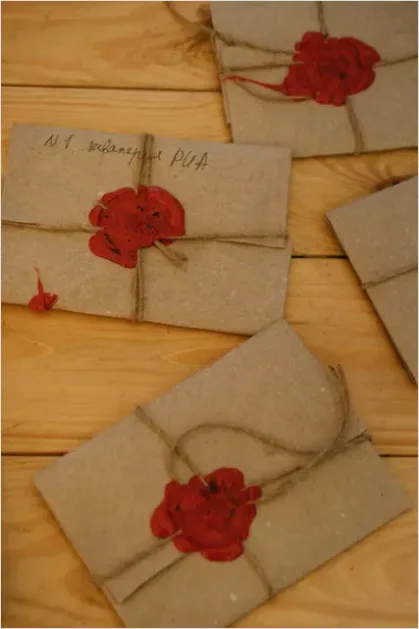 Detail Envelope And Wax Seal Number 10