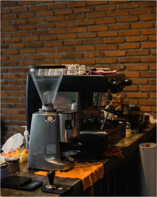 Detail Espresso Machine On Counter Number 2