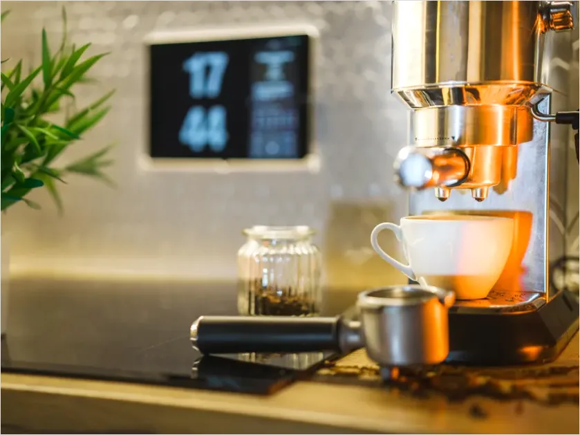Detail Espresso Machine On Counter Number 5