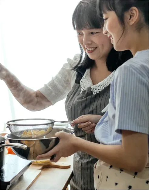 Family Cooking Together Kitchen Lifestyle 03d4