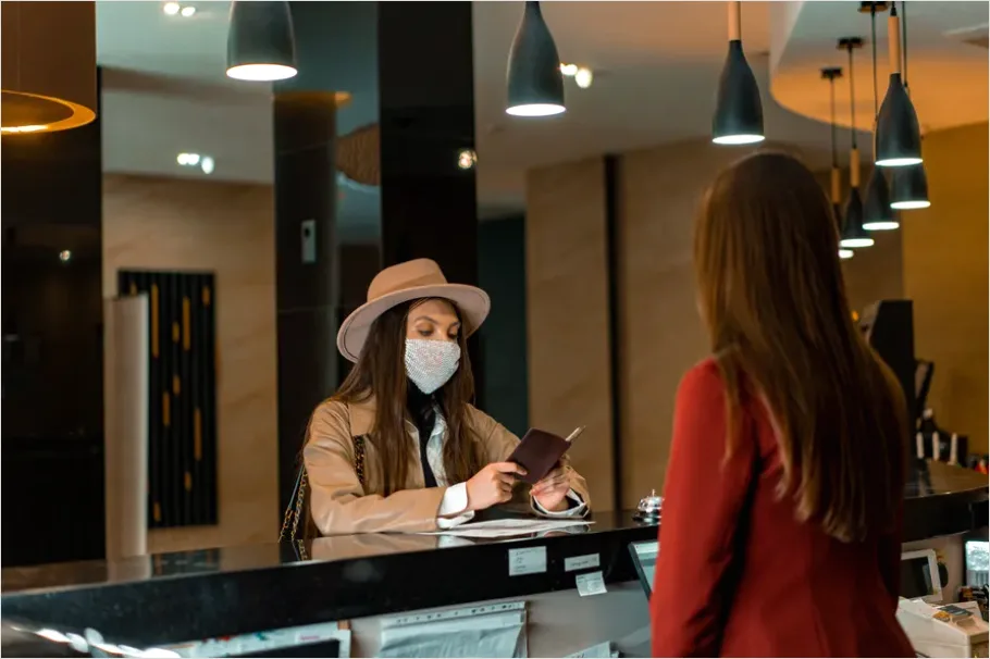 Detail Family Hotel Check In Lobby Scene Number 8