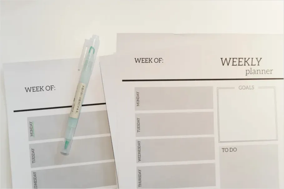 Detail Family Meal Plan Weekly Planner Template Number 6