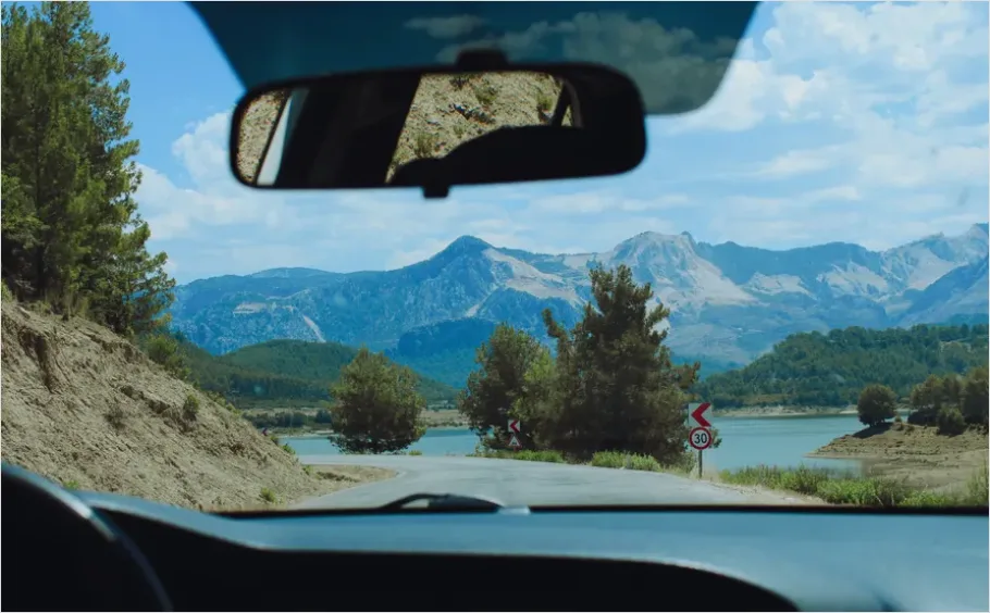 Detail Family Road Trip Car Interior View Number 7