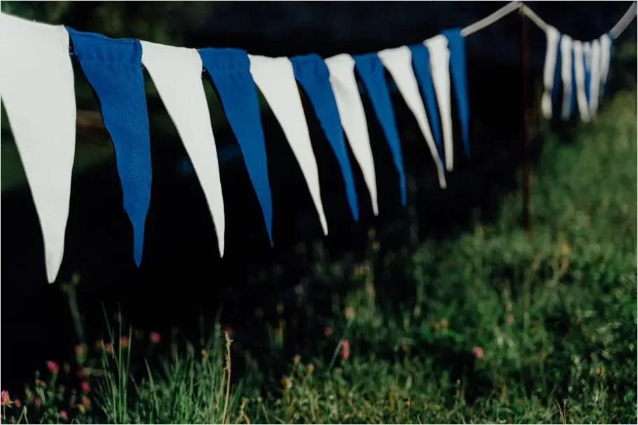 Detail Festival Decorations Bunting Flags Photo Number 11