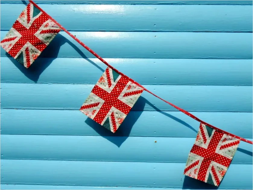 Detail Festival Decorations Bunting Flags Photo Number 13