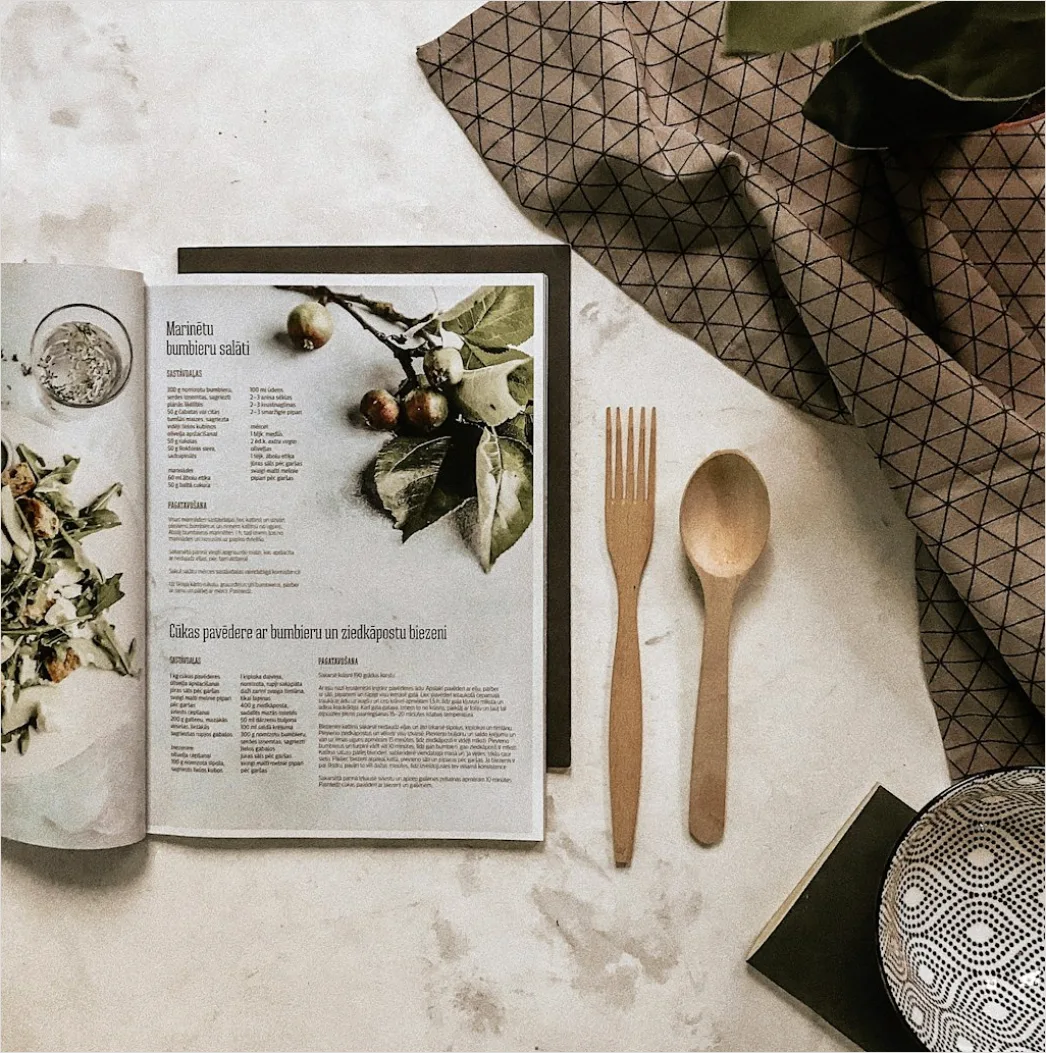 Detail Food Styling Rustic Linen Background Flat Lay Number 6