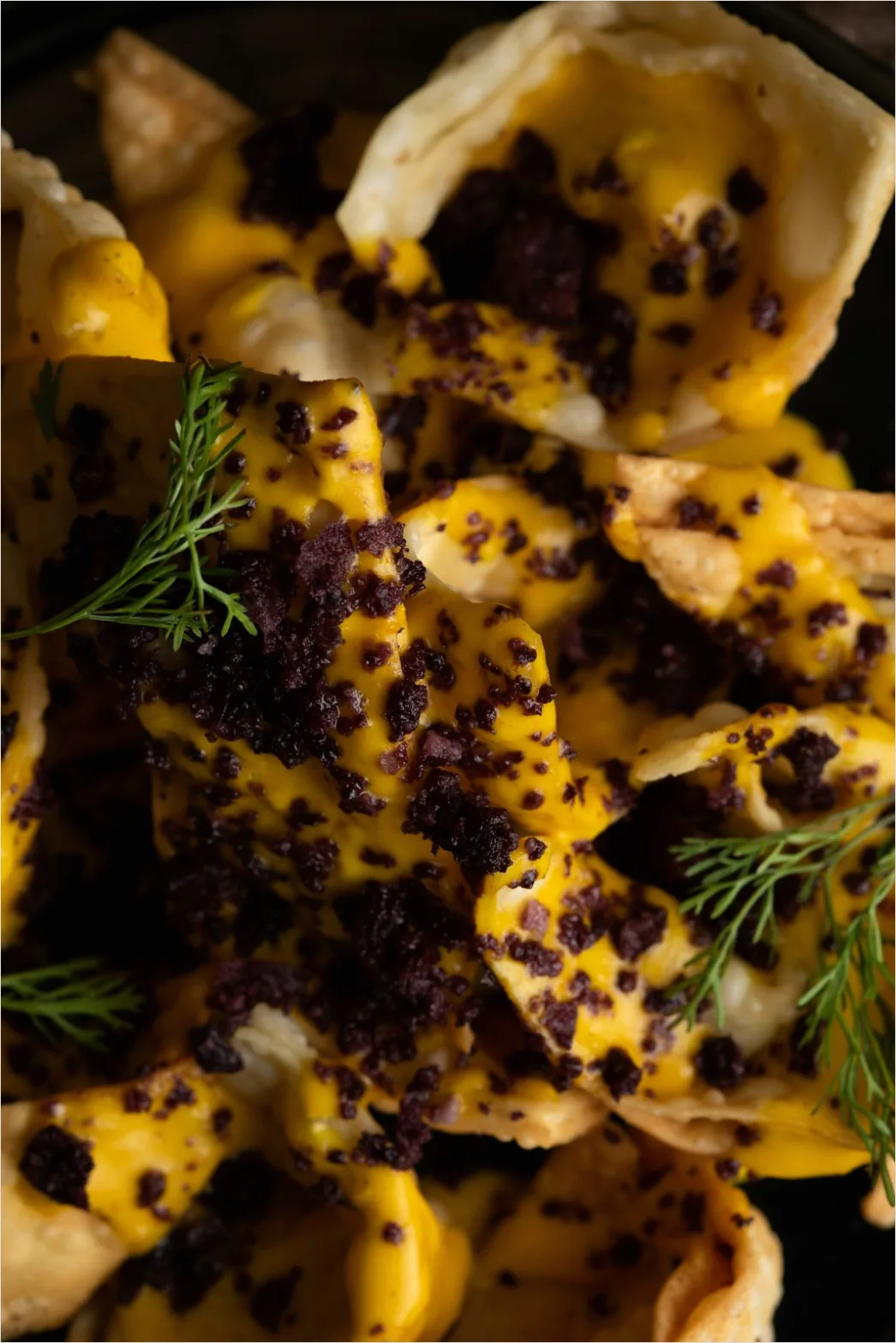 Detail Game Day Nachos Cheese Pull Close Up Number 2