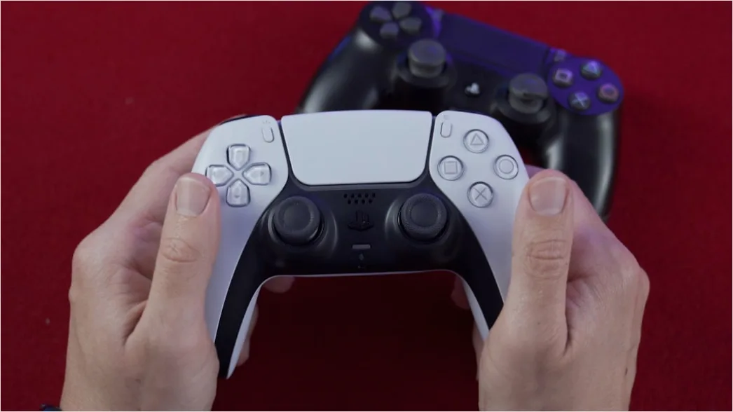 Detail Gaming Controller In Hands Number 13