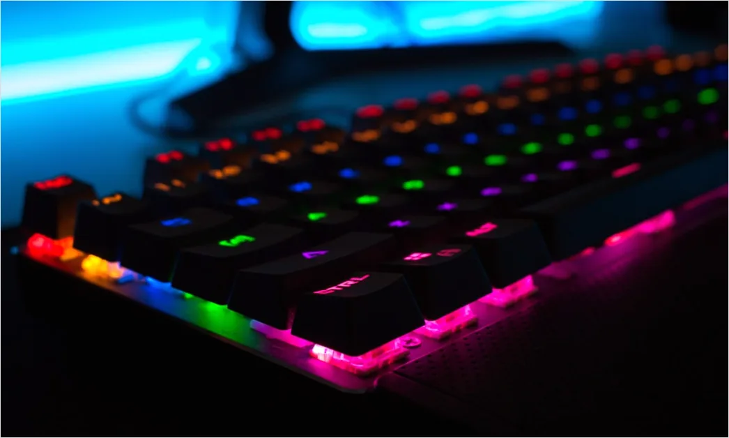 Gaming Keyboard Rgb Lights F25e