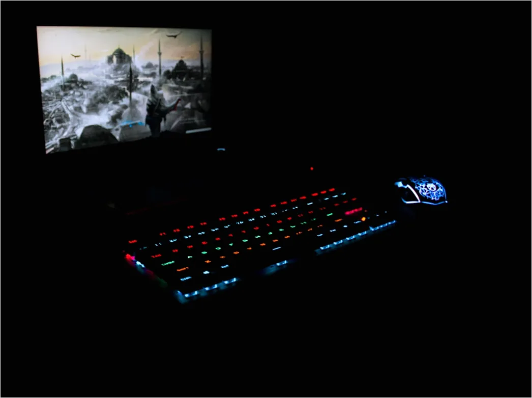 Detail Gaming Keyboard Rgb Lights Number 16