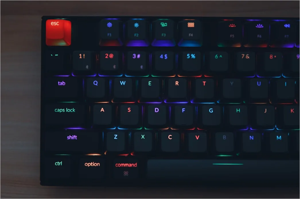 Detail Gaming Keyboard Rgb Lights Number 4
