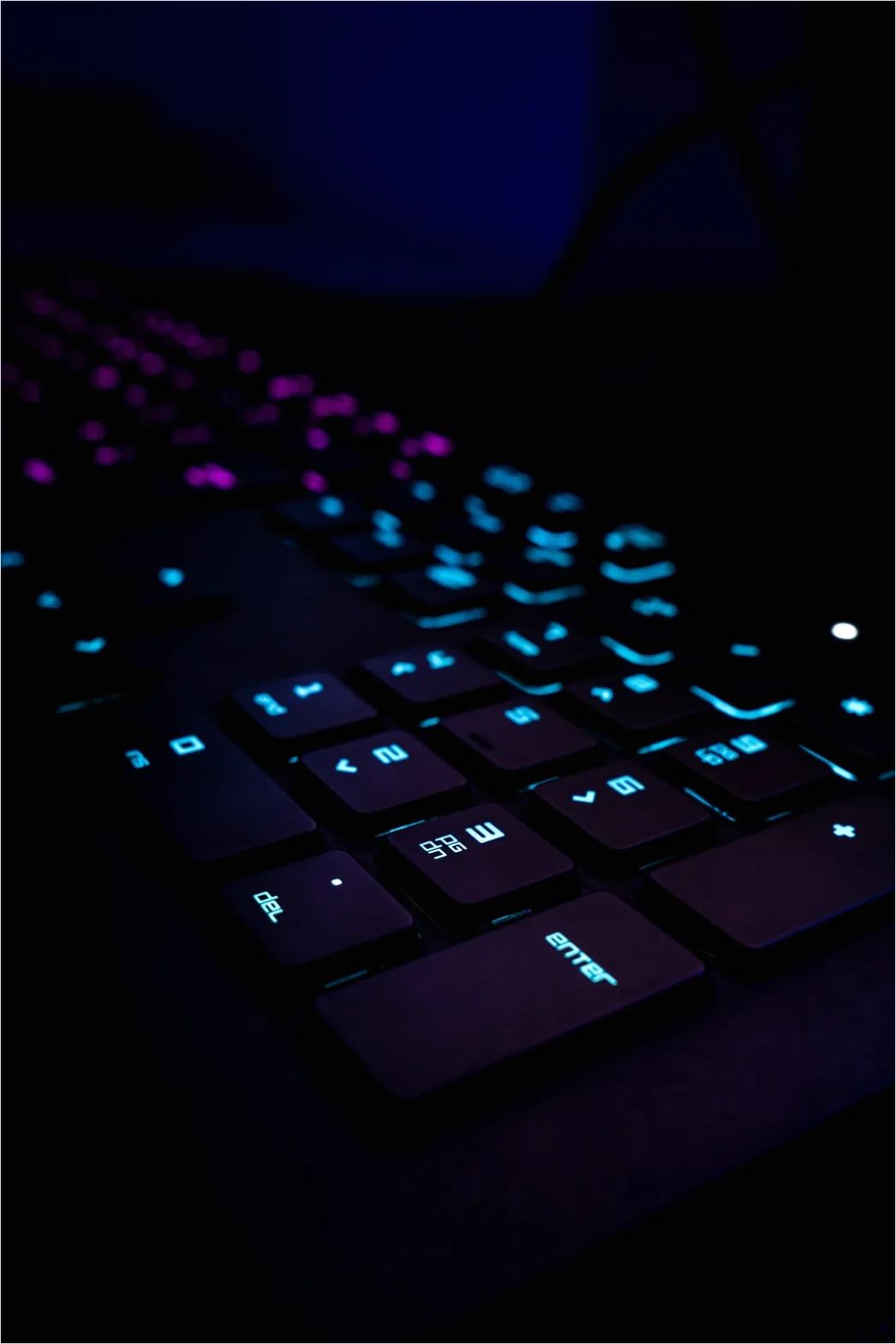 Detail Gaming Keyboard Rgb Lights Number 9