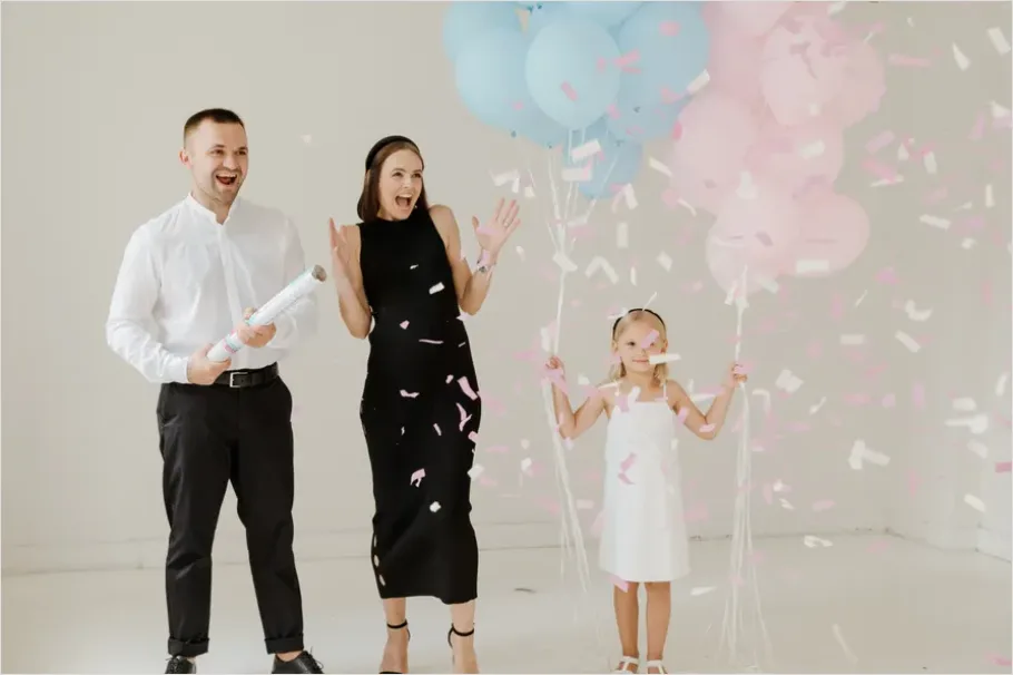 Detail Gender Reveal Party Confetti Pop Moment Number 11