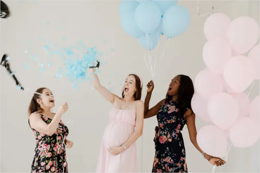 Detail Gender Reveal Party Confetti Pop Moment Number 15