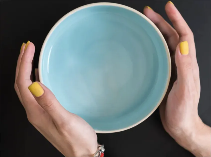 Detail Hands Holding Bowl Natural Light Number 8