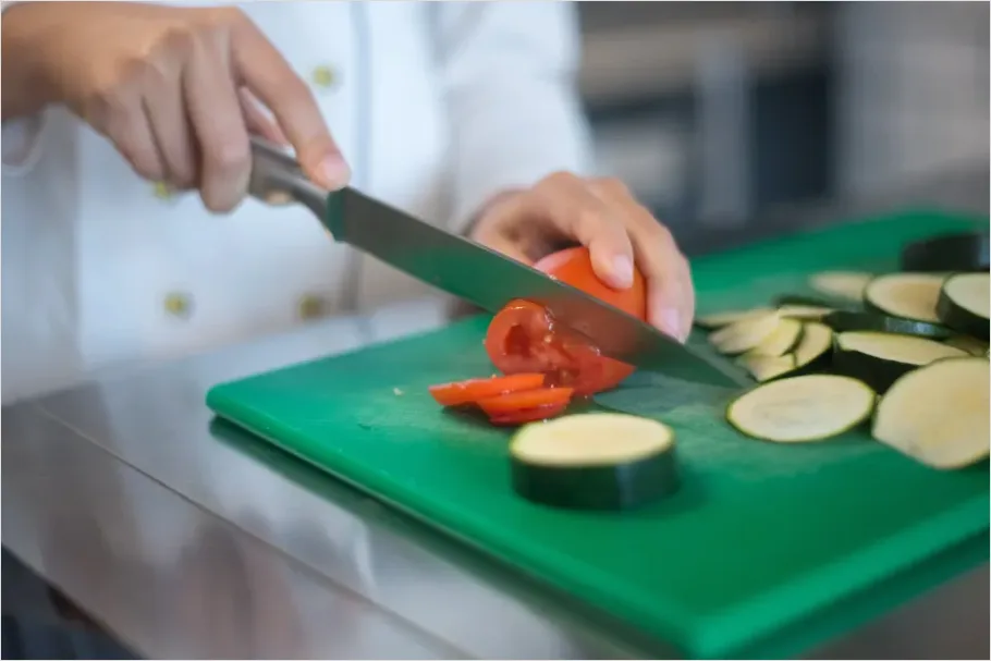 Detail Healthy Family Meal Prep Cutting Vegetables Number 14