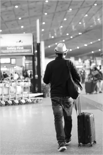 Detail Holiday Travel Airport With Suitcase Number 14